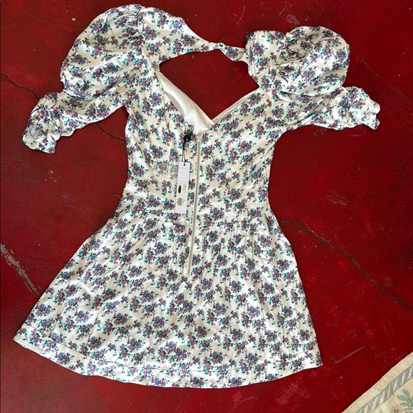 For Love & Lemons Floral Mini  Dress - Picture 6 of 8